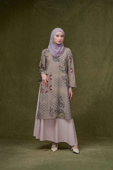 ZM Zaskia Mecca - Haiza Midi Dress - Jelita Indonesia - Edisi Palembang