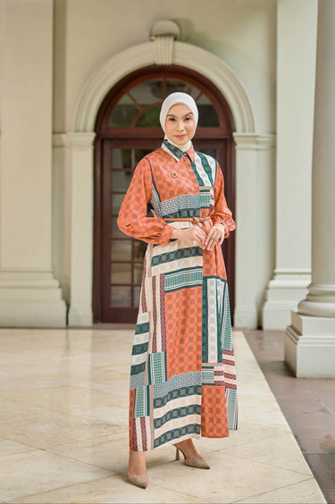 ZM Zaskia Mecca - Maliza Gamis - Monogram Series | Koleksi Lebaran