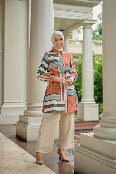 ZM Zaskia Mecca - Mavira Tunik - Monogram Series | Koleksi Lebaran