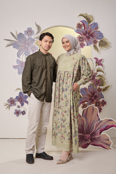 ZM Zaskia Mecca - Sarimbit Couple Set 2 - Alkisah - Edisi Timun Mas - Raya Collection Koleksi Lebaran Premium