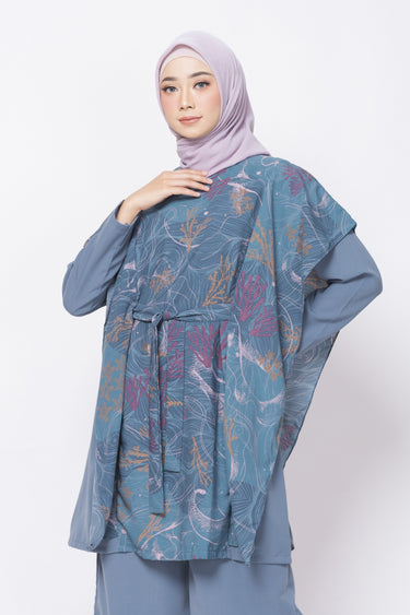 ZM Zaskia Mecca - Lulu Blue Tunik - Jelita Indonesia - Edisi Derawan