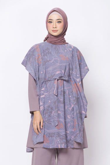 ZM Zaskia Mecca - Lulu Purple Tunik - Jelita Indonesia - Edisi Derawan