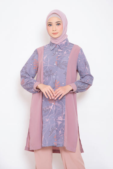 ZM Zaskia Mecca - Mala Purple Tunik - Jelita Indonesia - Edisi Derawan